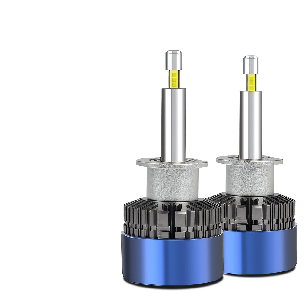 H7 LED Headlight Bulb Canbus Four-Side Chip Turbo Fan Mini Car Light 6500K H11 H1 HB3 9005 HB4 9006 9012 for Car