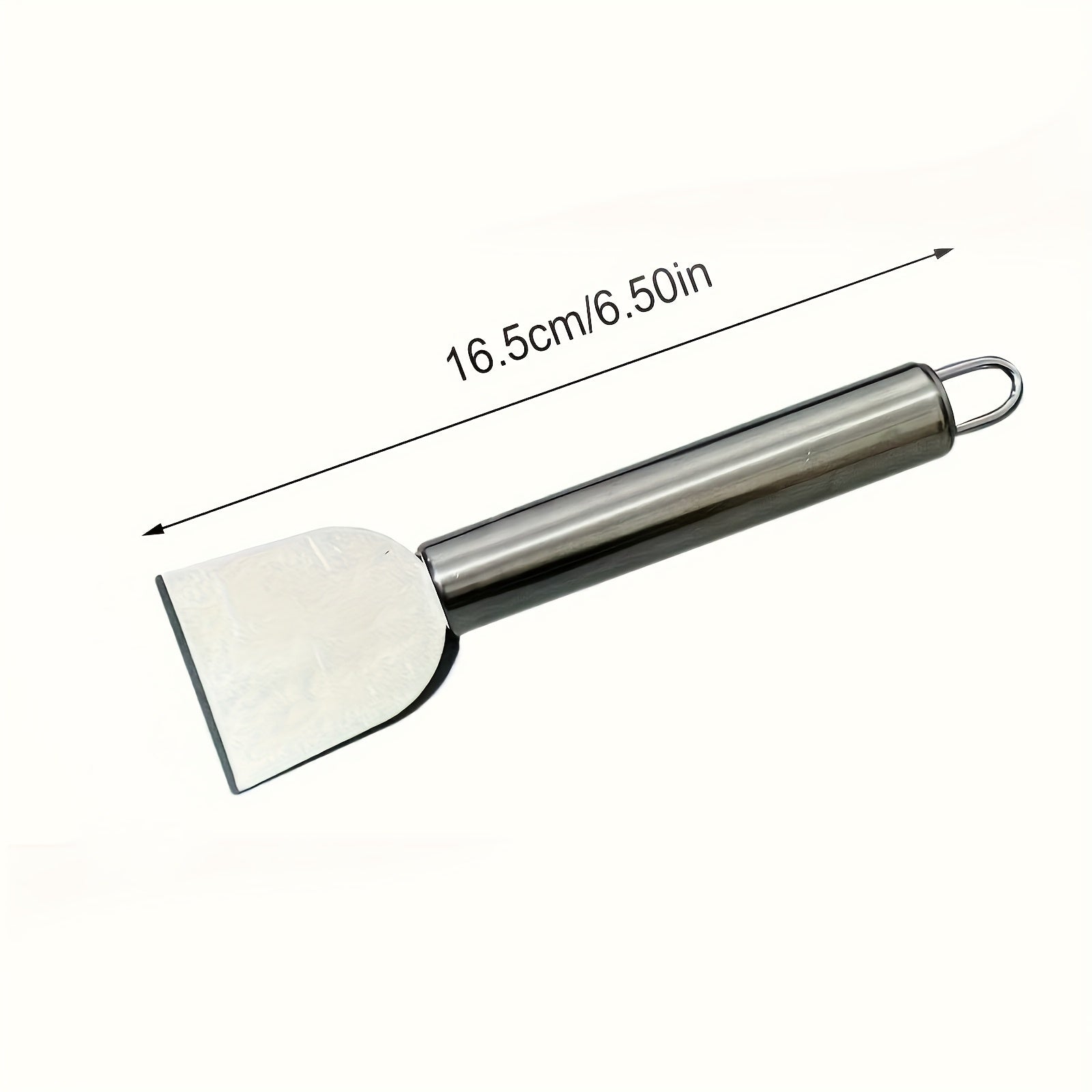 One Heavy-Duty Metal Scraper - Multi-Purpose Kitchen Cleaning Tool, Stubborn Stain & Frost Removal Scraper, Ideal for Fridge, Stove & Floor Cleaning