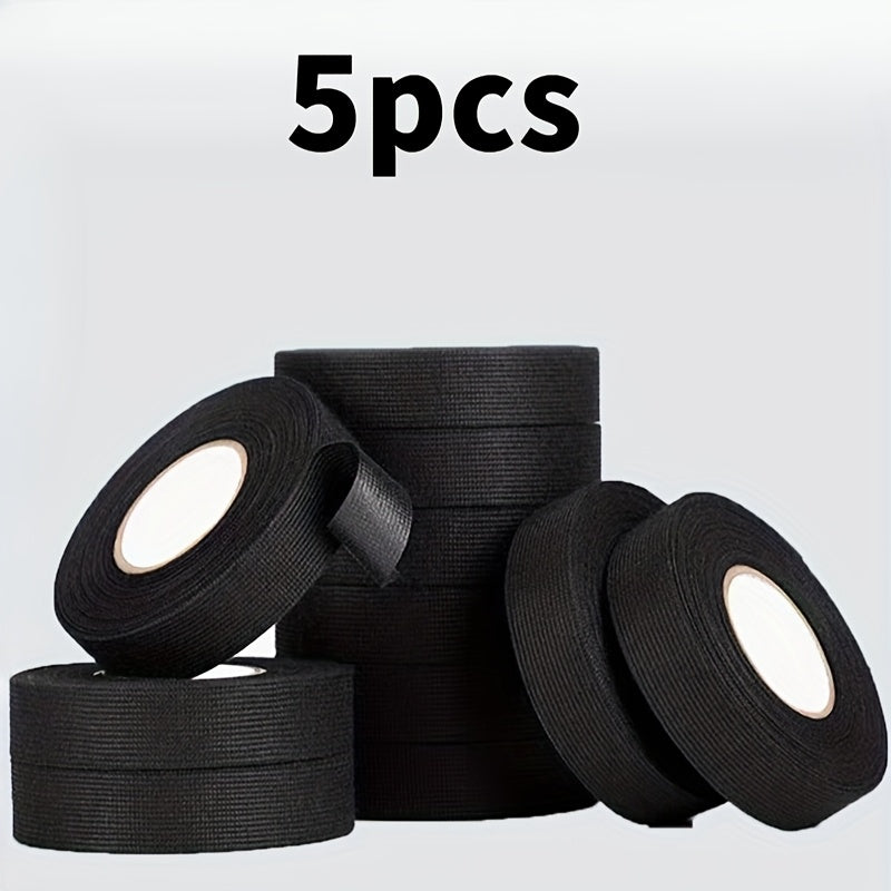 Flexible Adhesive Tape – Heat-Resistant Automotive Wiring Harness Tape, Anti-Noise & Wear-Resistant Tape, Flame-Retardant Auto Tape, Soundproofing Tape, Woven Damping Tape