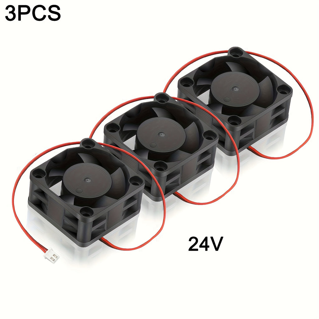 4020 Cooling Fan 40x40x20mm Cooler DC 12V 24V 2Pin Plug Fan for Computer Case Radiator and 3D Printer
