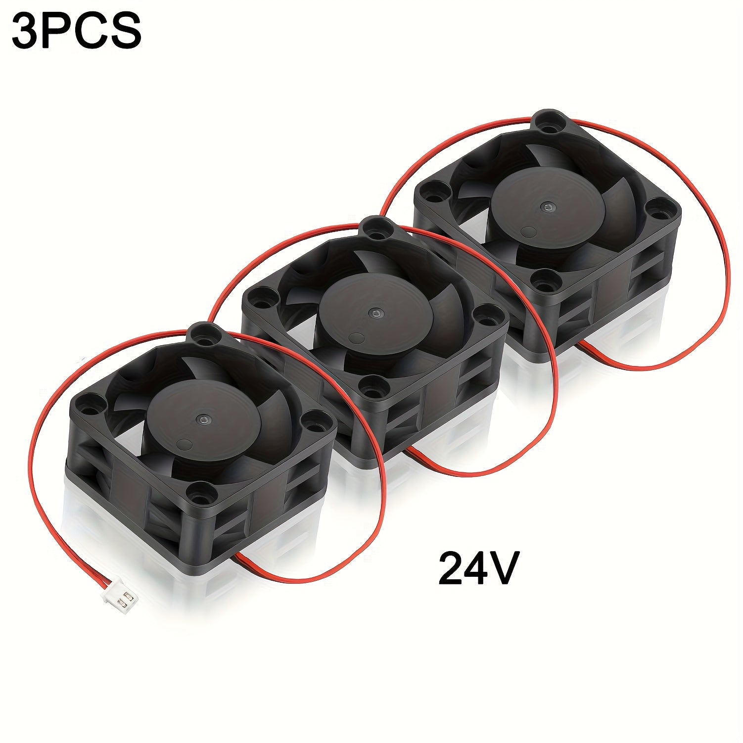 4020 Cooling Fan 40x40x20mm Cooler DC 12V 24V 2Pin Plug Fan for Computer Case Radiator and 3D Printer