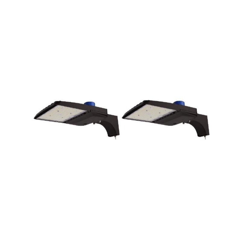 150W LED downlight/area lighting lamp 5000K 100-277V 21750 lumens, CRI >80, IP66 protection rating, suitable for farms, garages, parking lots and other areas, ultra-high brightness, comes with 3 adapter options (1/2/4 pack)