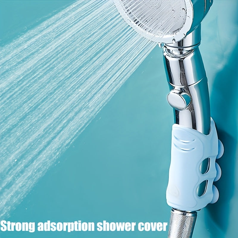 1pc Suction Cup Shower Head Holder - Portable, Rustproof, Freely Adjustable Position