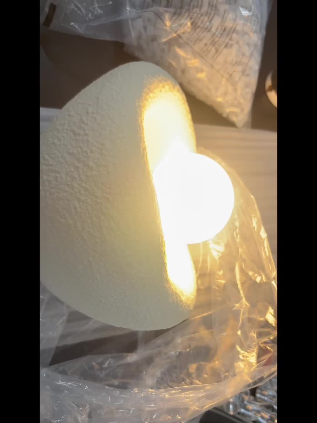 1pc mid-century modern white pendant light, E27 base - nest design, PVC lampshade, semi-flush mount installation, for bedroom, living room, kitchen and hallway - hardwired, 220V, no battery needed, kitchen lighting