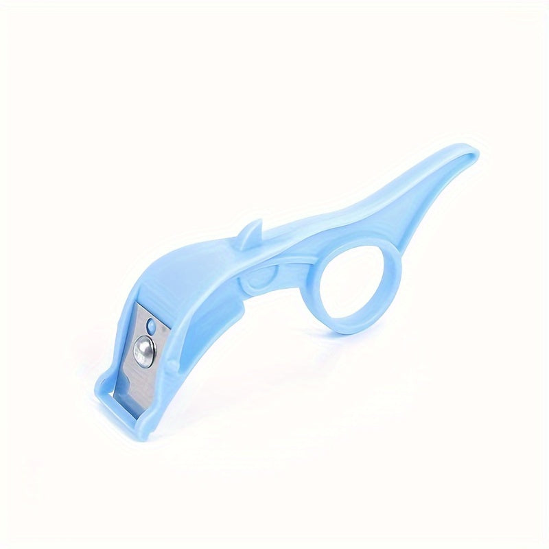 1PC Dolphin Thumb Apple Peeler, Creative Fruit Peeler for Apple Pear Orange Skin Remover Kitchen Tool