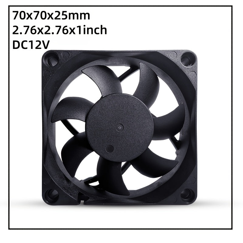 5V 12V 24V Computer Cabinet Cooling Fan, 5/6/7/8cm 3.54Inch 4.72Inch High Airflow Inverter Silent Power Supply Fan