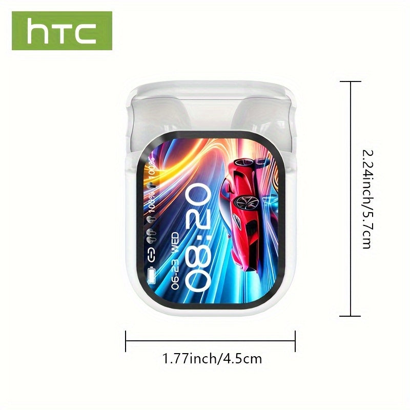 1个全新升级版 HTC NE20 TWS 真无线蓝牙耳机，支持131种语言翻译，高清LED显示屏和高保真无线耳机。 适合办公、运动、学习。 内置麦克风。 生日圣诞礼物
