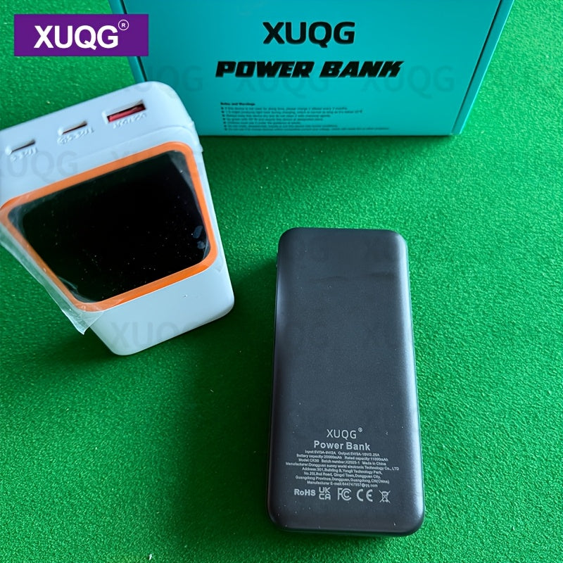 20000mAh Power Bank with LED Power Display, Portable Mobile Charger for Phones