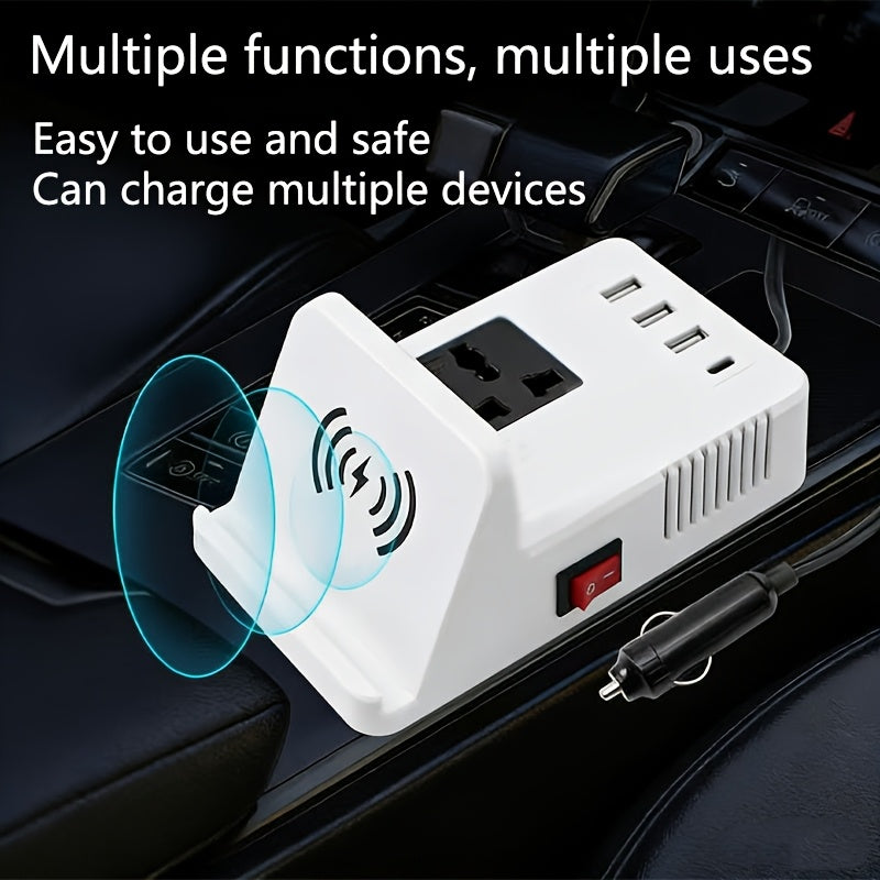 Charger, Multifunctional, Independent Switch, Multi-purpose, Car Charger, Safe and Stable, Easy to Use