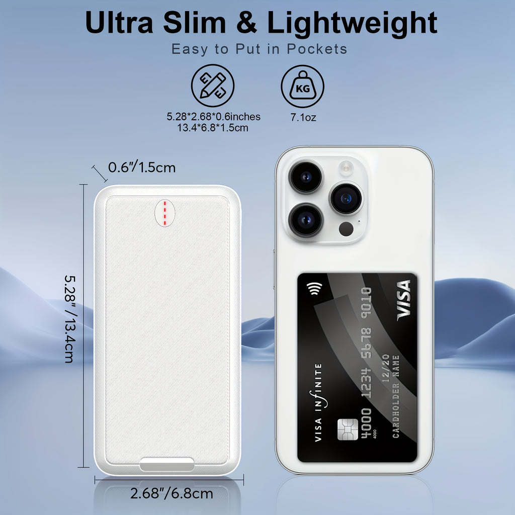 Three 10000mAh Power Banks with 5V3A Fast Charging for Mobile Phones, Tablets, Heated Jackets, And All-around Charging