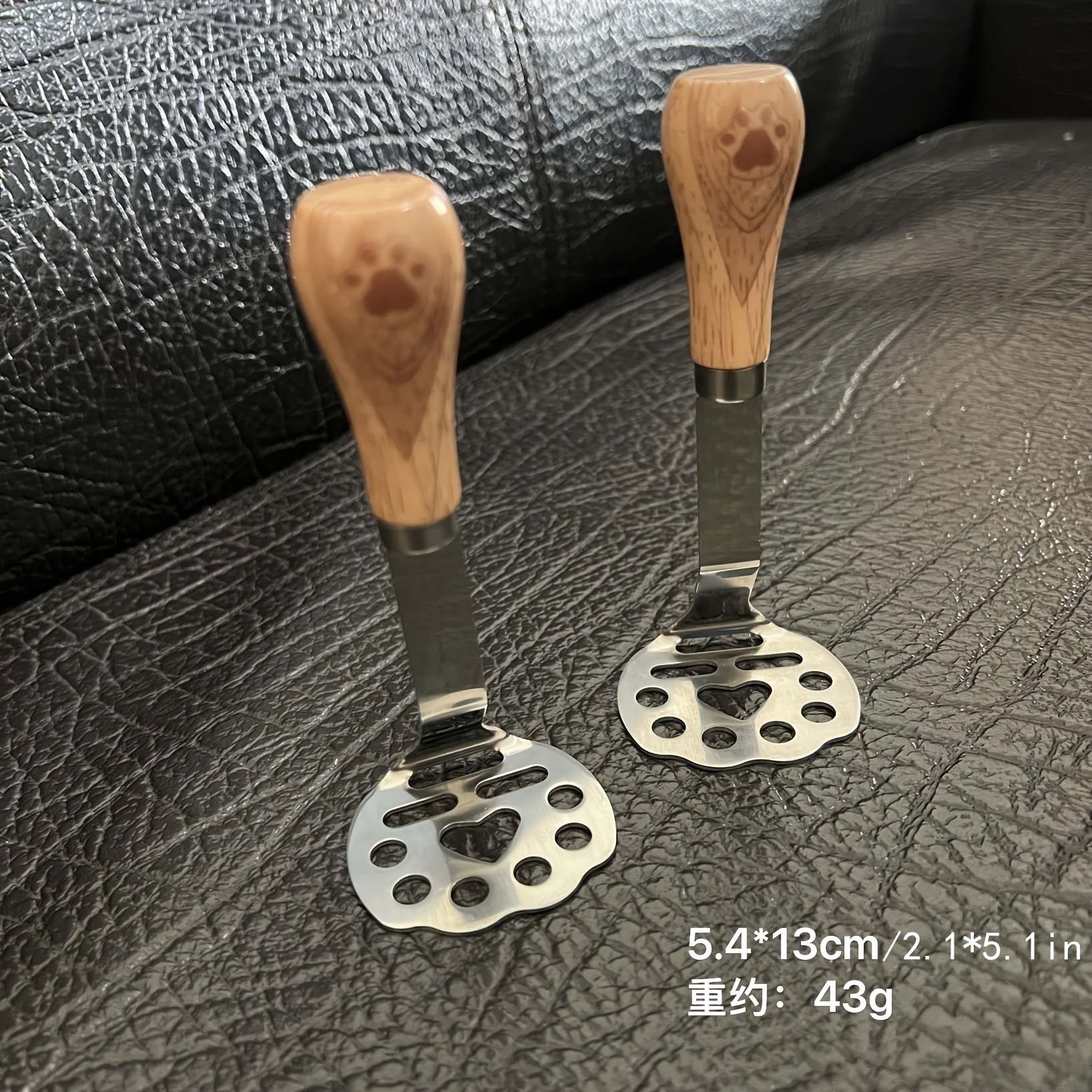 1 Piece Standable Potato Masher – Stainless Steel Masher, Press & Crush Tool, Baby Food Maker Tool, Kitchen Tool