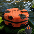 Portable Folding Camping Stove, Dual Burners That Work Simultaneously, Carbon Steel Housing, Built-in Ignition and Flame Control, Ideal for Outdoor Camping, Hiking, Adventure, and More