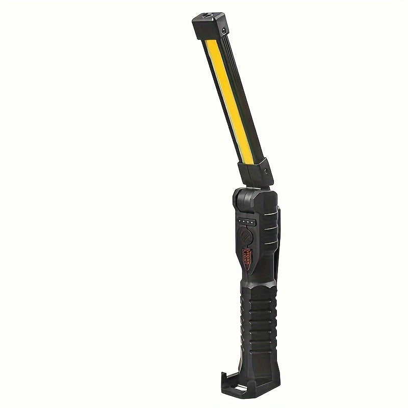 Foldable LED Emergency Floodlight, Portable Strong Magnetic COB Work Light, C-Type Rechargeable Flashlight, Ultra-Bright Light