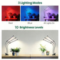 3 tubes, plant grow light, LED full spectrum grow light.