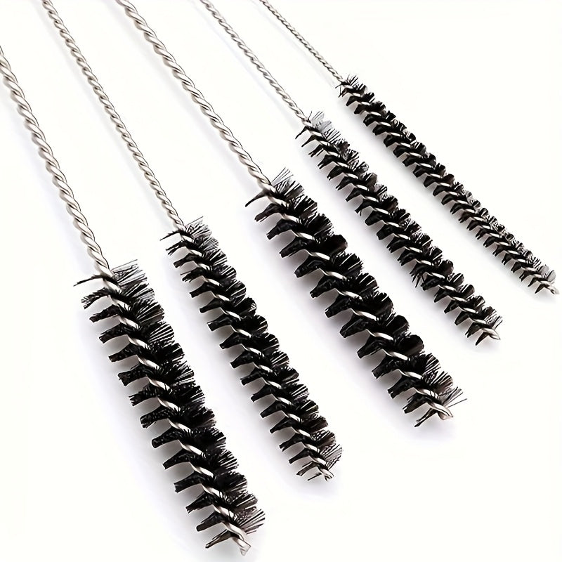 Carburetor Cleaning Tool Kit, Includes 10 Cleaning Needles and 5 Brushes