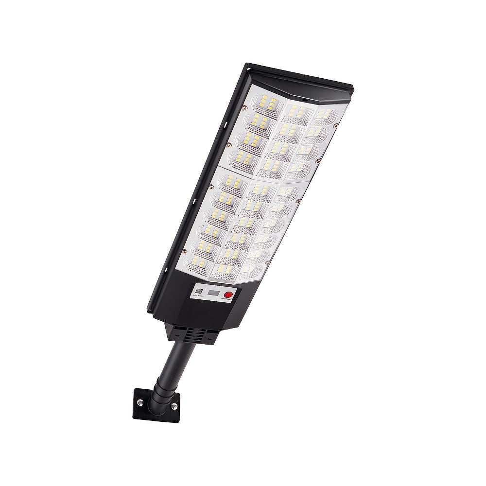 One Solar Sensor Light | Home Courtyard Light | Super Bright LED Lighting | Outdoor Street Light, with Motion Sensor and Auto On/Off Switch, Remote Control, IP65, Perfect for Garden, Garage, Patio, Backyard, Doorway