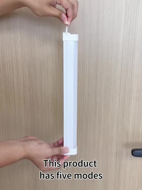 Rechargeable multi-functional light tube, large capacity battery, multiple dimming modes, stepless dimming, can be wall-mounted or handheld, suitable for indoor emergency, camping, stalls, car use, portable lighting, must-have for travel