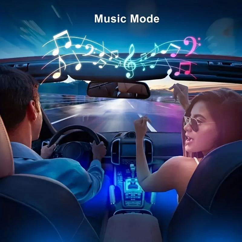 Remote control LED neon light strip, dynamic color-changing flexible tube light, home party decorative ambiance light