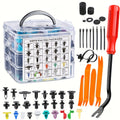 105/925-Piece Automotive Trim Clip Set with Removal Tool – Universal Car Body Rivets, Fasteners & Retainer Clips for Bumpers, Doors, Fenders – Auto Plastic Rivet Kit with Fastener Removal Tool, Available in 105-Piece & 925-Piece Options