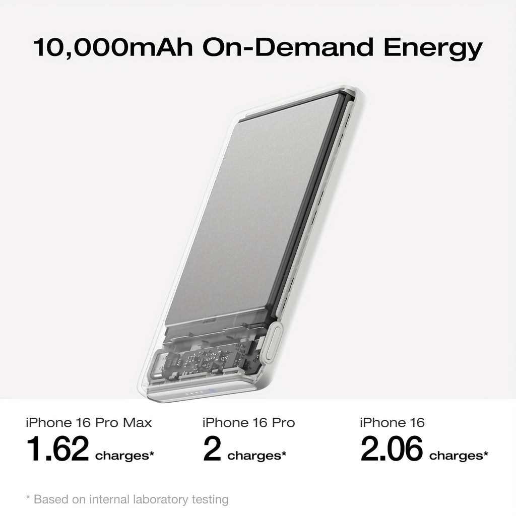 ECOFLOW Qi1 RAPID Mag 10000Mah Portable Charger with 7.5W Magnetic Charging