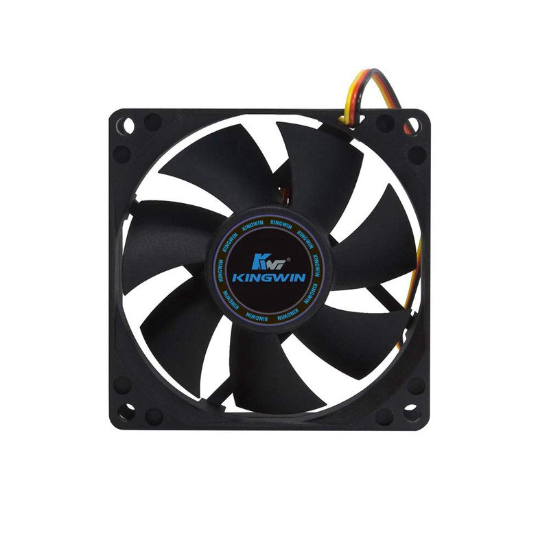 80mm CF-08LB Silent Cooling Fan, Long Life Bearing, Ultra Quiet High Efficiency Heat Dissipation, Excellent Ventilation for PC Case and CPU Heatsink