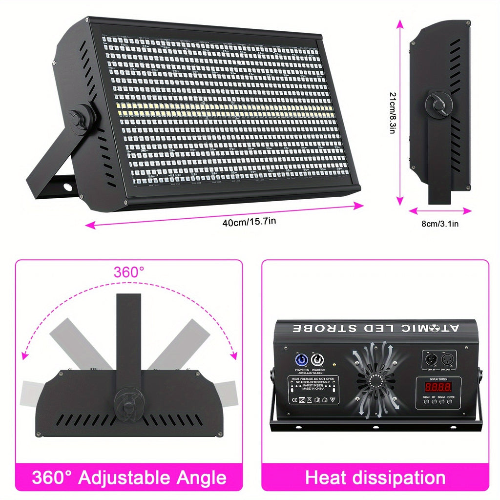 200W LED RGBW Wall Washer Light, Mixed Rainbow Effect, Adjustable, Hotel, Stage, Disco, DJ, Wedding, Bar, Building, Wall Washer Light