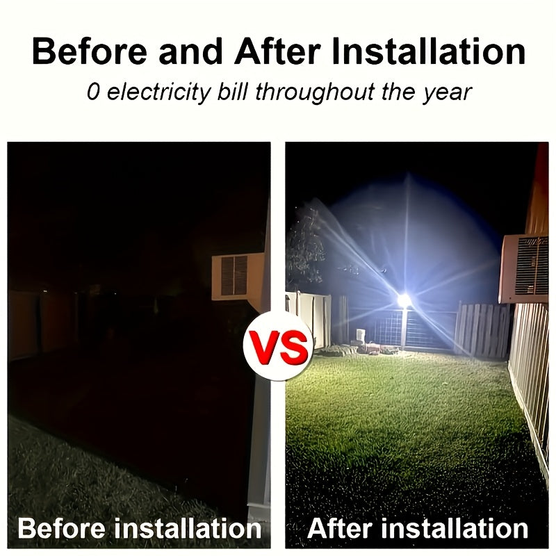 Solar Security 4 LED Light Outdoor Decorative Sensor Motion 3 Lighting Modes Street Light Built-in 18650 Lithium Battery Wall Night Working Light IP44 Solar Daylight Garden Light Super Bright Solar Security Light Garden Courtyard