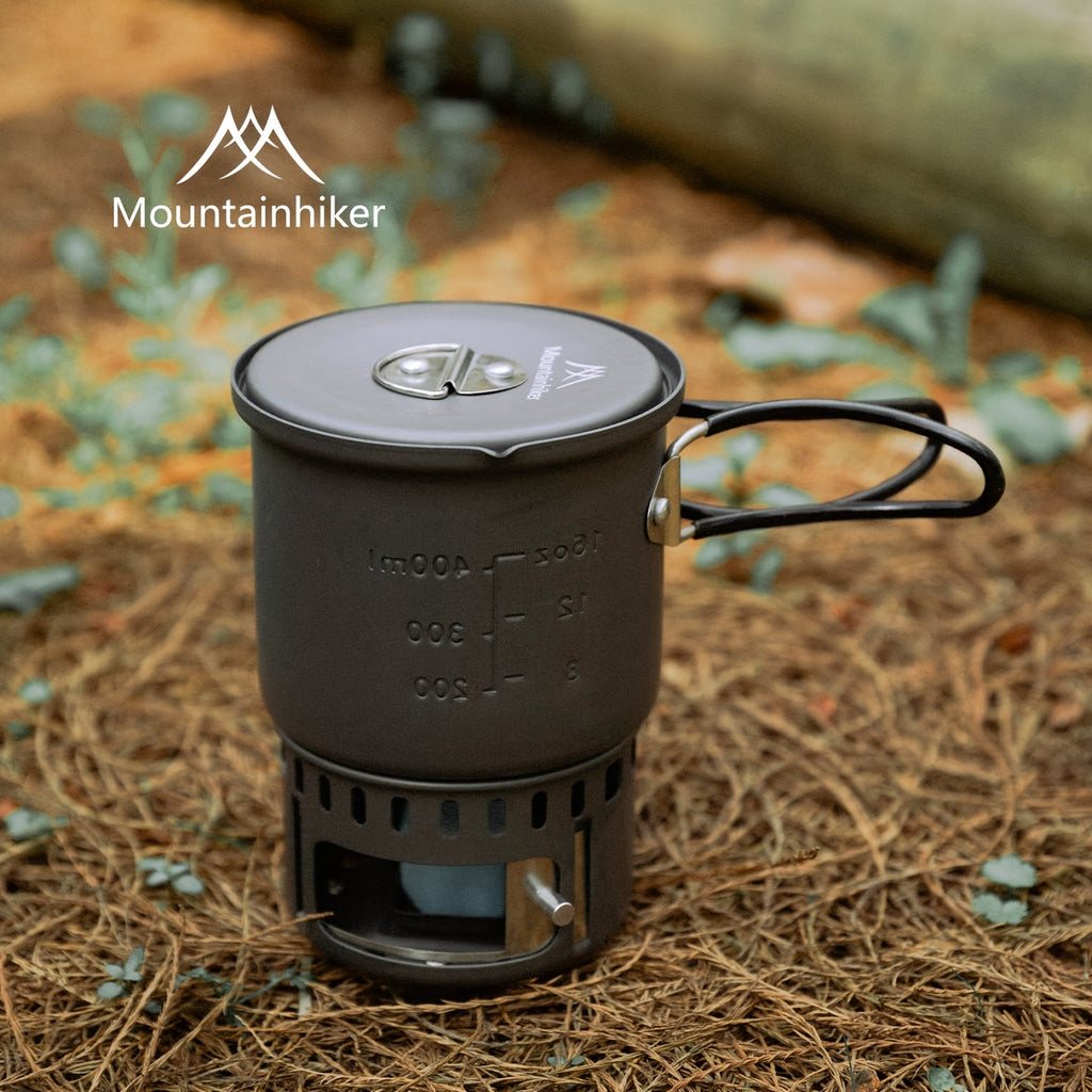 Separate Stove | 40-Min Long-Lasting Outdoor Stove Set | Ultra-Light Aluminum Portable Stove | Must-Have for Camping, Picnic & Tea Boiling (Free Storage Mesh Bag) | Only for Cooking