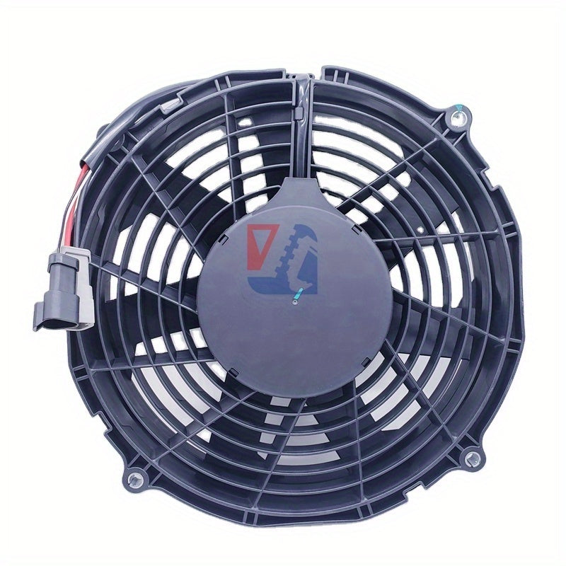 JUYULONG Heavy-Duty Electronic Cooling Fan for Caterpillar Excavators - CAT 330GC, 320GX, 336GX, 349G - High-Quality Construction Machinery Parts, Durable Metal Structure, Heavy-Duty Equipment Cooling, Sturdy Design, Reliable Heat Dissipation