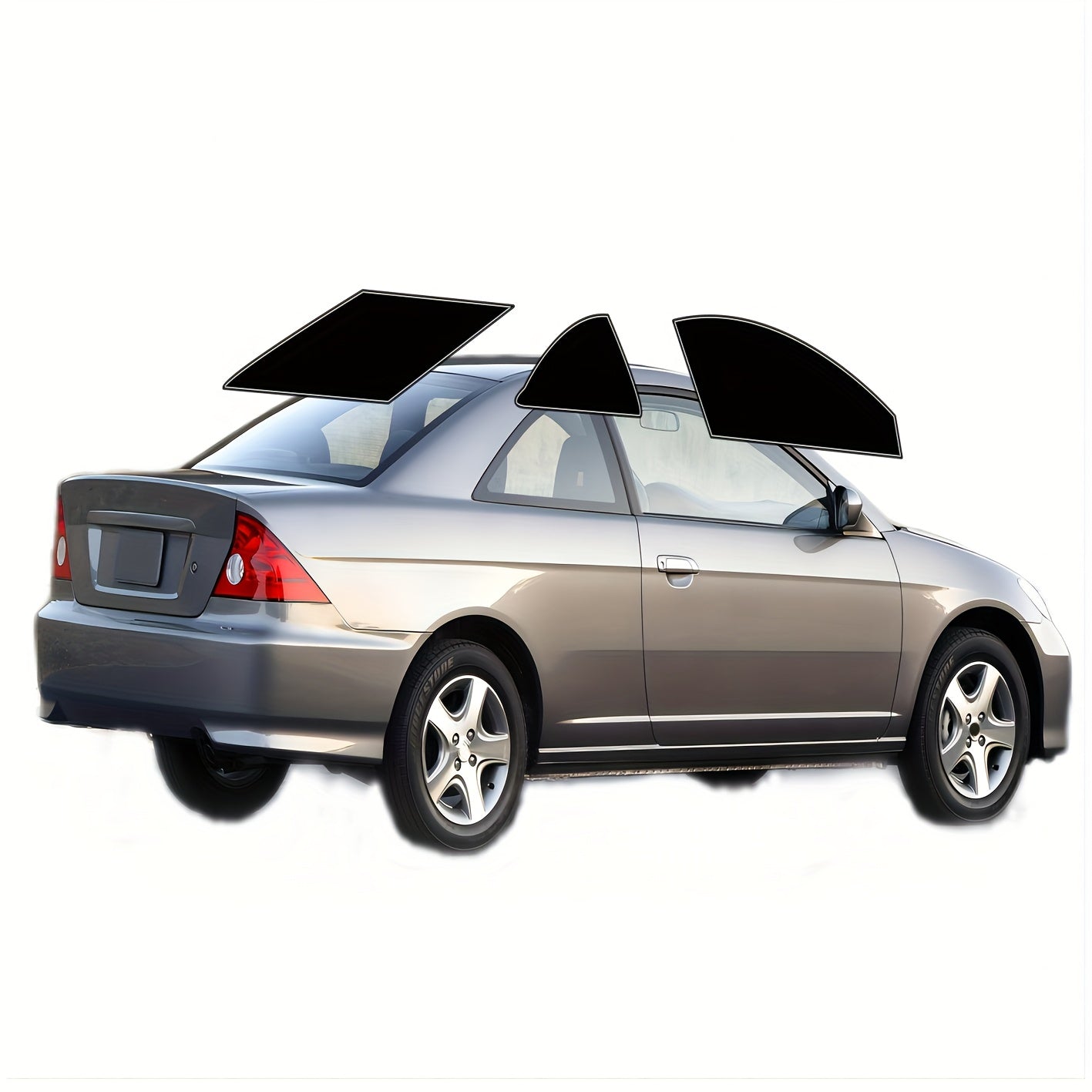 Pre-Cut Window Tint Film for 2001-2005 Honda Civic Coupe