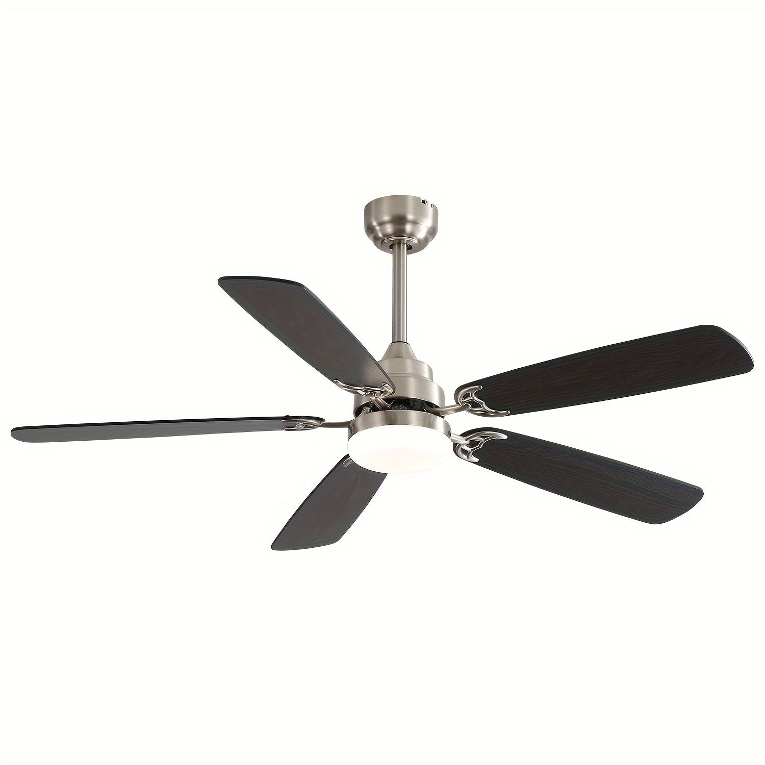 Sofucor 52" Ceiling Fan with Light & Remote, 6 Speeds, 3-Color LED, Timing, Low Profile, Noiseless Reversible DC Motor, for Bedroom, Living Room, Patio (3 Downrods Included)