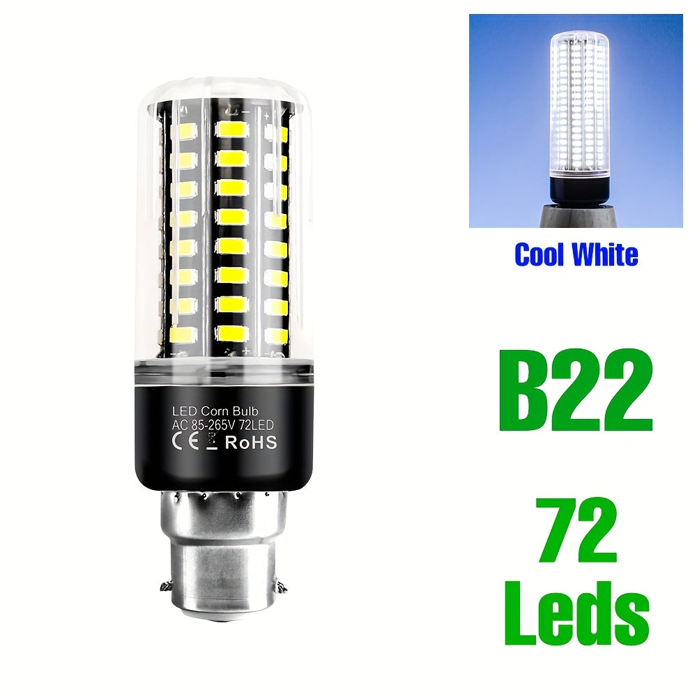 LED bulb E26/E27 corn light E14 indoor spotlight B22 ceiling light AC85-265V candle light 220V recessed downlight 110V flicker-free eye-protection pendant light for living room kitchen bedroom bathroom office