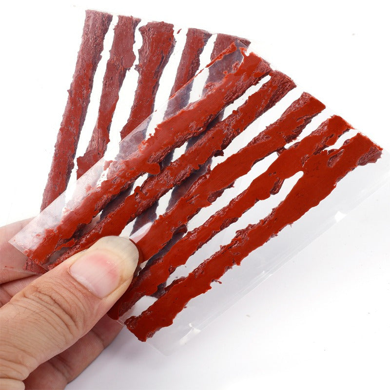 Universal Easy-Use Emergency Tire Repair Strips for Car/Motorcycle/Bicycle (5/10/20/30/40-Piece Pack)