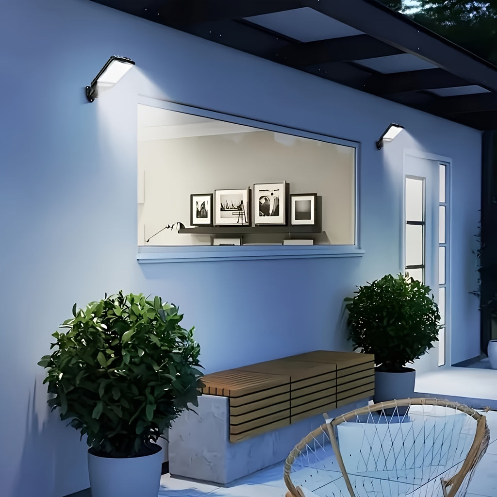 2026 New 616LED Solar Street Light, Super Bright Wall Light, LED Outdoor Lighting Fixture, IP44 Protection Rating, Four Lighting Modes, Safety Lamp, Easy Installation