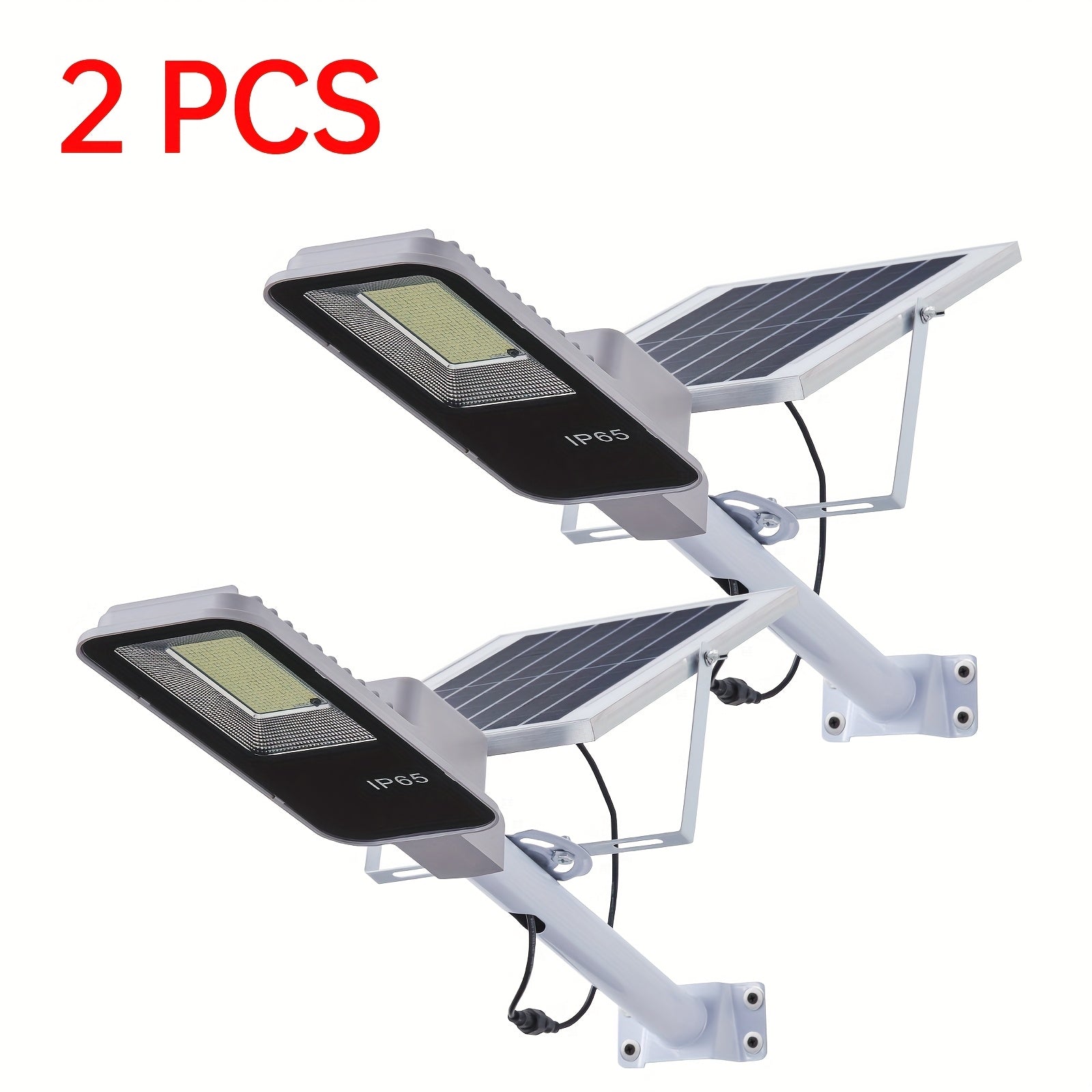 4/2/1 Pack Solar Street Light with Mounting Bracket, Dimmable LED Smart Light, 13.78-Inch Expanded Solar Panel Efficiently Collects Solar Energy, Long Distance, Light Sensor Activation, Fully Solar Powered, Energy Saving, Suitable for Harsh Weather
