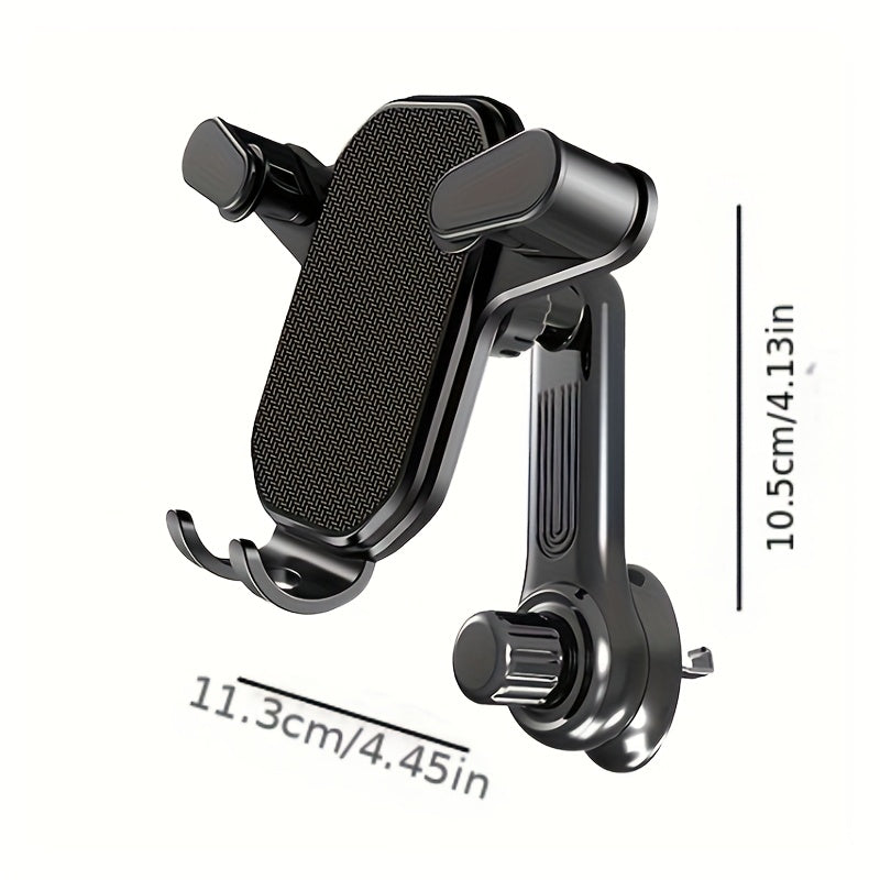 Upgraded Universal Car Phone Holder, ABS Material, 360° Rotating Breathable Handle, Suitable for All Vehicles, Stable & No-Shake Navigation Mount