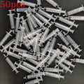 20/50pcs 0.17oz塑料注射器带帽 - 精密测量和分配，用于科学实验室，小动物喂养和医疗用途 - 耐用，防漏设计，医疗注射器，实验室设备，透明容器，安全合适帽