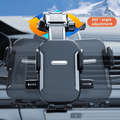 [Super Strong Suction Car Phone Mount] Heavy-Duty Ultra-Strong Suction Cup Dashboard Car Phone Holder, Compatible with iPhone & All Smartphones