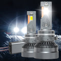 2-Pack 45000 Lumens 320W H4/9003/HB2 H7/H18 H11 H9 H8 LED Car Headlight Bulbs H1 H9 9005 HB3 9006 HB4 9012 Hir2 High/Low Beam Integrated 6500K White Light 800% Brightness External Driver CANBUS Plug-and-Play 12V-24V Lifespan Up to 50,000 Hours QY034