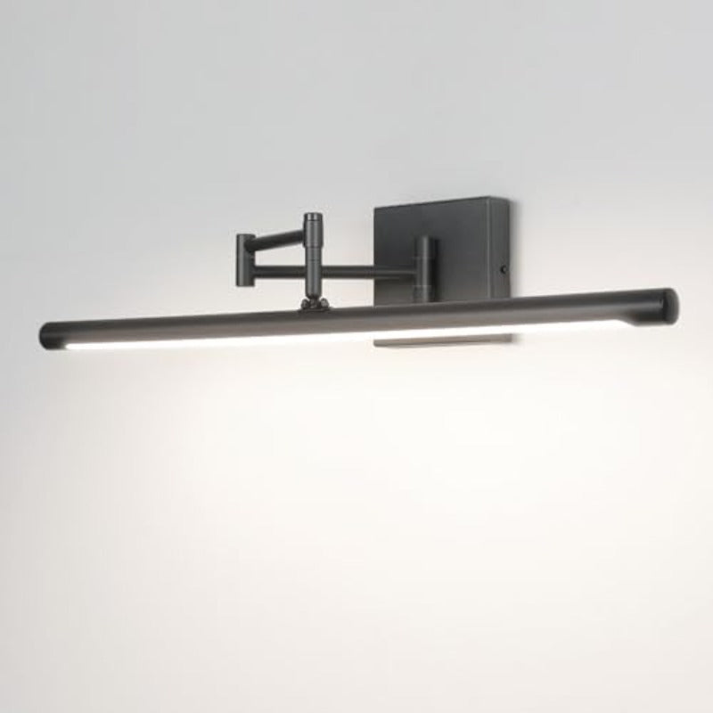Multi-functional LED mirror lighting light, suitable for bathroom, with long strip design, with swing arm, very suitable for illuminating vanity and artwork