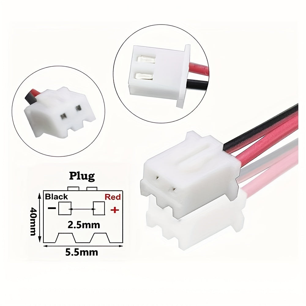120mm×120mm×25mm DC 12V/24V Brushless Computer Case Fan, 2-Pin High Performance Cooling Fan