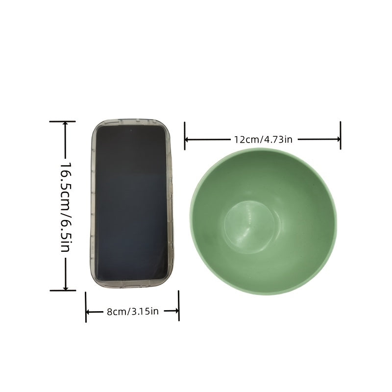 5-Piece Set Random Color Bowl Set – Microwave Safe, Lightweight – Perfect for Salad, Dinner & Kitchen Use – Ideal Choice for Home, Easter Tableware, Graduation Season & Christmas Gifts