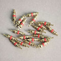 40pcs/20pcs/10pcs Premium Brass Valve Core, Compatible with Bicycle Tire Valve Stem, Replacement Part for American Standard Tubeless Tire Valve Core
