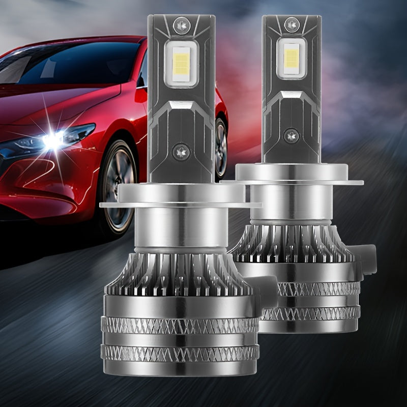 2Pcs H1 LED H7 H4 LED H11 HB3 9005 HB4 9006 9012 HIR2 Bulbs Car Headlights 30000 Lumens 350W Auto Front Light 12V 6500K