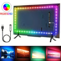 1组39.37英寸、78.74英寸、118.11英寸、196.85英寸，RGB 3键控制器LED灯条，USB供电，5V 5050SMD贴片灯，适用于家居装饰客厅卧室电视背景