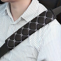 Soft Flannel Seatbelt Cover – Premium Trendy Cute Extended Shoulder Pad for Large & Small Trucks, Cars, Auto Safety Belt Protector Anti-Wear