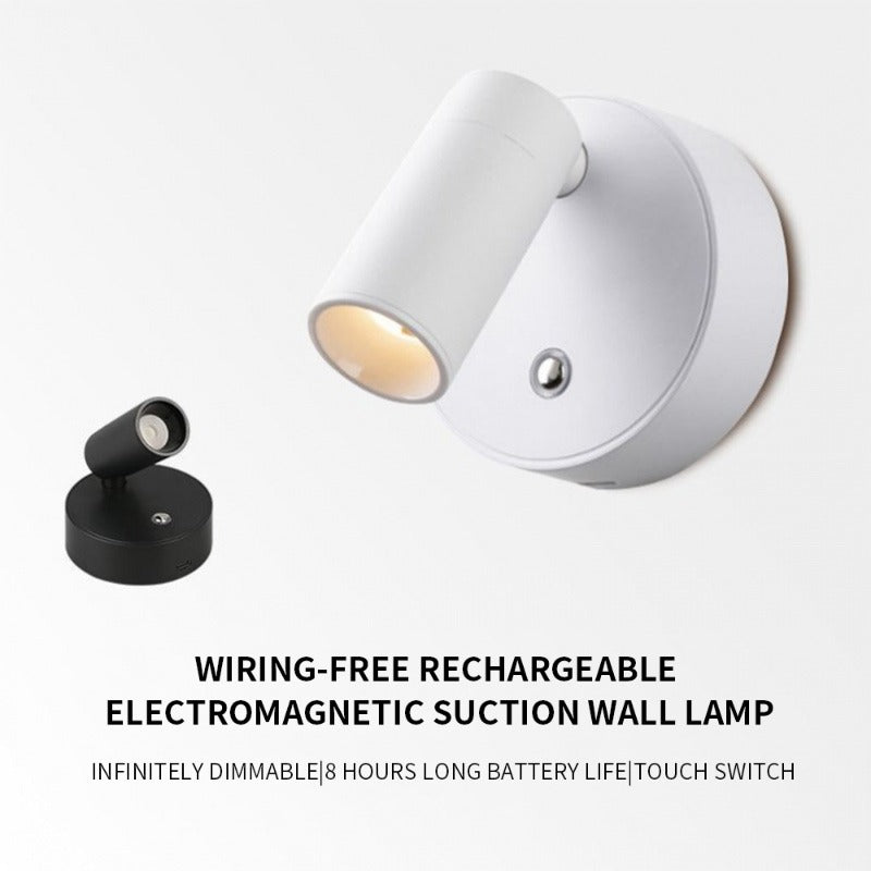 Indoor LED Spotlight, 2000mAh Rechargeable Battery Powered Plant Spotlight, Dimmable & Timable, 3 Color Temperature Mini Downlight, Accent Lighting for Artworks and Trees