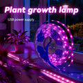 Smart Full Spectrum LED Grow Light Strip, USB Powered Indoor Plant Grow Lamp for Seedlings, Houseplants & Greenhouse Horticulture