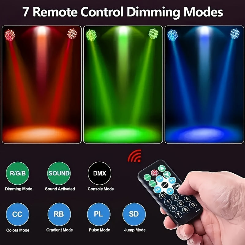 2/4/6-pack 36-LED disco light