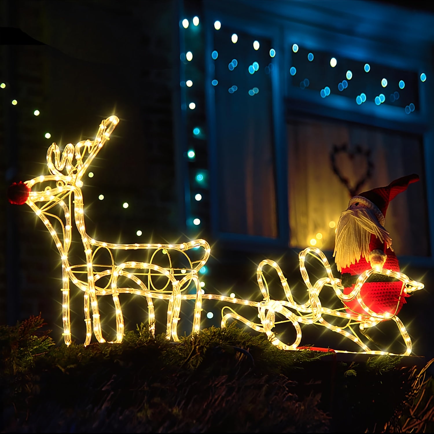 A 50/100/200 LED USB soft light strip, lengths 196.85in / 393.7in / 787.4in, with 8 modes, USB remote control fairy light, suitable for Christmas decoration, camping tents, wedding parties, trees, gardens, bedrooms